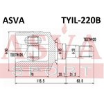 TYIL-220B, ШРУС внутренний