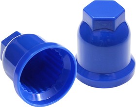 AT59152, Колпачок на гайку 'АТ' 32мм удлиненный (пластик-синий)
