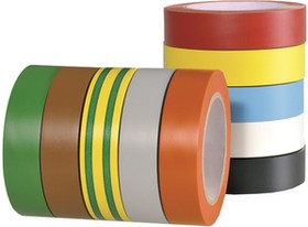 HTAPE-FLEX15- 15X10-PVC-MIX, PVC InsulationTapes , Mix, 15mm x 10m, Assorted