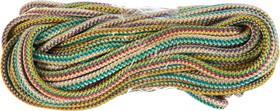 Вязаный полипропиленовый шнур, цветной, моток, 8 мм х 20 м 66802