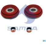 095.521, Ремкомплект суппорта KNORR SB5 (пятаки с пыльниками,фиксаторы пятаков) SAMPA