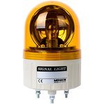 ASG-20-Y 220VAC сигнальный маячок желтый диаметром 86мм (вращение)