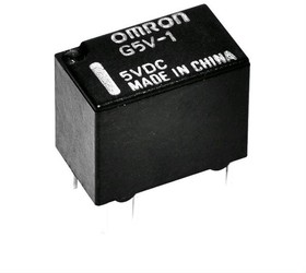 Фото 1/4 G5V-1-DC5, Low Signal Relays - PCB ThruHole Hi-Sens SPDT 5DC 150mW Seal