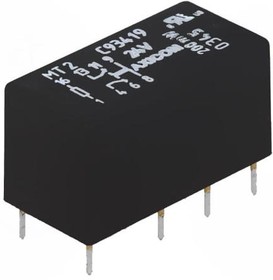 Фото 1/4 4-1462000-1, Signal Relay - 24 VDC - DPDT - 2 A - MT2 Series - Through Hole - Non Latching.