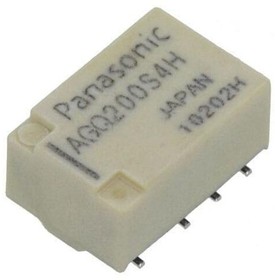 AGQ200S4HJ, Signal Relay 4.5VDC 2A DPDT(10.6x7.2x5.4)mm SMD