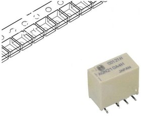 AGN210A4HZJ, Реле: электромагнитное, DPDT, Uобмотки: 4,5ВDC, 0,3A/125ВAC, 1А