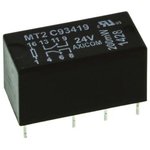 4-1462000-1, Signal Relay 24VDC 2A DPDT(20.2x10x11)mm THT