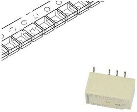 Фото 1/2 FTR-C1GA005G-B05, Реле: электромагнитное, DPDT, Uобмотки: 5ВDC, 0,3A/125ВAC, 2А