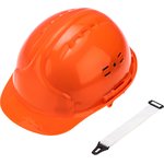 09-0907, Protective helmet "ISTOK EURO" (orange) ratchet mechanism (20013)