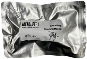 Фото 1/2 Композитный материал MetExpert Armor-Wrap 100мм х 1,52 м (4560-5) (Армокаст, Армопласт)