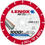 2030870, Aluminium Oxide Cutting Disc, 230mm x 2.1mm Thick, Medium Grade, P60 Grit