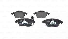 Фото 1/8 0986424797, Колодки тормозные дисковые AUDI A3/VOLKSWAGEN G5/PASSAT 06 /TOURAN 03 06/CADDY 04 пер.