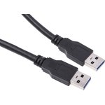 USB3SAA3MBK, USB 3.0 Cable, Male USB A to Male USB A Cable, 3m