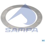 105.176, Шайба SCANIA регулировочная шкворня (h=0.1мм) SAMPA