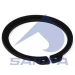 106.220, Кольцо стопорное SAF ROR вала тормозного (37x1.75мм) SAMPA