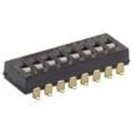 SDA09H1SBD, DIP Switches / SIP Switches EXT ACT 9 POS