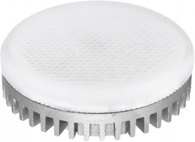 Лампа светодиодная PLED-GX53 15Вт таблетка матовая 3000К тепл. бел. GX53 1220лм 230В JazzWay 2855435