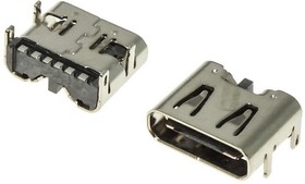 USB3.1 TYPE-C 6PF-027, Разъём USB , 6 контактов
