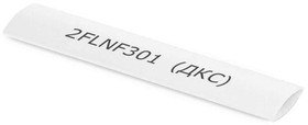 Фото 1/3 Трубка термоусадочная негор. для термотрансферной печати тонкостен. 12.7/4 бел. (уп.100м) DKC 2FLNF301P127