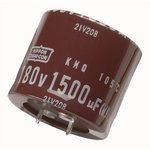 EKMQ201VSN182MR45S, Aluminum Electrolytic Capacitors - Snap In 1800uF 200 Volt
