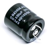 B43508C9227M000, Aluminum Electrolytic Capacitors - Snap In 400VDC 220uF 20% PVC ...