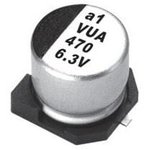 VUA220M2ATR-1010, Aluminum Electrolytic Capacitors - SMD 22uF 20% 100V High Temp Range