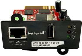 Фото 1/8 PowerCom SNMP adapter DA 807 (with USB port) (1130181)