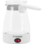 Кофеварка StarWind STG6050, Электрическая турка, белый