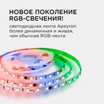 10-91, Комплект адресной светодиодной ленты 24В, 14.4Вт/м, 60SMD(5050)/м, IP20 ...