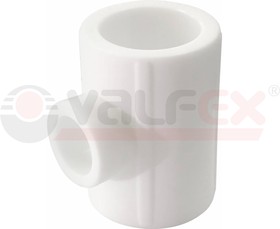 129-0780, Тройник PP-R бел перех Дн32х25х32 PRO VALFEX 10322532-PRO