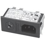 06AN5, AC Power Entry Modules Power Entry Module, Snap-In Mounting, 115/250VAC ...