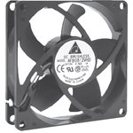 AFB0812LD-A, DC Fans DC Tubeaxial Fan, 80x20mm, 12VDC, Ball Bearing, Lead Wires