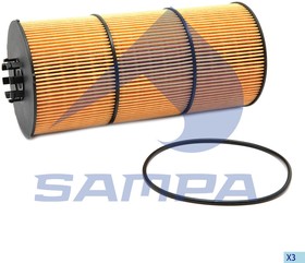 Фильтр масляный HCV SAMPA 208430