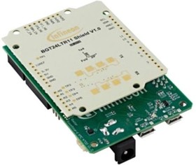 Фото 1/3 DEMOSENSE2GOLPULSETOBO1, Development Kit, BGT24LTR11/ XMC1302/XMC4200, RF Transceiver