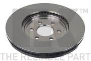 Фото 1/6 202276, 202276NK_диск тормозной передний!\ Nissan Navara/Pathfinder 2.5DCi 05