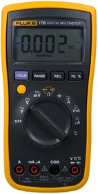 Fluke 17B+, Мультиметр цифровой (с функцией измерения температуры) (Госреестр)