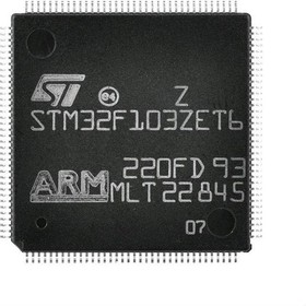 Фото 1/6 STM32F100C4T6B, микроконтроллер ARM Cortex-M3 32бит LQFP-48
