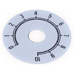 220.101, Шкала, Диапазон: 0 - 10, d41мм, dотв: 10мм, Мат-л: алюминий