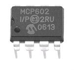MCP604-I/P, Операционный усилитель счетверенный маломощный уровень входа/выхода ...