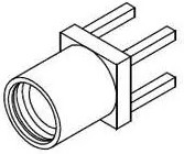 734151475, 1 Board-End 6GHz -55°C~+165°C 50Ohm PlugIn CoaxIal Connectors (RF) ROHS