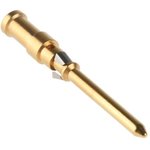 09150006124, Heavy Duty Power Connectors HAN D MALE AWG 26-22 GOLD PLATED CRIMP