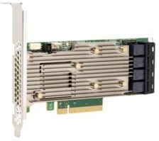 Фото 1/2 Контроллер Broadcom/LSI 9460-16i (05-50011-00) (PCI-E 3.1 x8, LP) Tri-Mode SAS/SATA/NVMe 12G, RAID 0,1,10,5,6, 50,60 16port (4*SFF8643), 4G