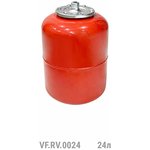 Бак расширительный вертикальный RV 24л красн. (48шт/пал) VALFEX VF.RV.0024