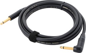 Cordial CSI 3 PR 175 инструментальный кабель угловой джек моно 6.3мм/джек моно 6.3мм, разъемы Neutrik, 3.0м, черный