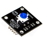Кнопка со светодиодом, синяя (Trema-модуль), Кнопка с подсветкой для Arduino-проектов