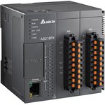 Программируемый логический контроллер AS218PX-A, 8DI, 6TO(PNP), 2AI, 2AO, 24VDC ...