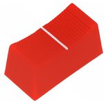 CS1/4A-RED, Ручка: движок, Цвет: красный, 23x11x11мм, Мат-л: пластик
