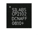 CP2102N-A02-GQFN28, USB Interface IC USBXpress - USB to UART Bridge QFN28