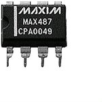 Interface IC single transmitter/receiver RS-422/RS-485, MAX487ECSA+, SOIC-8