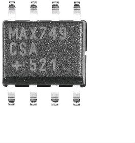 Фото 1/3 MAX749CPA+, MOSFET/PNP Driver, Negative Output Inverting, 2.0V to 6.0V Input, 60µA Quiescent, 500kHz, DIP-8